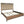 Elegant Design Upholstered And Strap Panel Bed