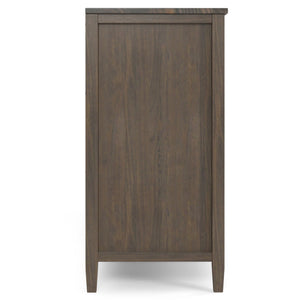Ela - Sideboard With Wine Storage - Smoky Brown