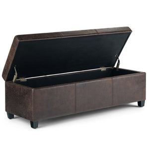 Avalon - Contemporary Storage Ottoman Bench