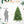 7.5FT Christmas Tree with 1599 PE+PVC Tips
