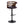 Cosi - Mid Century Modern Adjustable Barstool With Swivel With Rounded T Footrest (Set of 2)