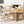 TREXM Farmhouse 5-Piece Dining Table Set