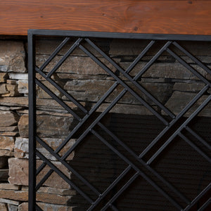 Elegant Design Fire Screen Protective Barrier