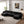 Luxury Chenille Upholstered U Shape Sofa with Two Ottomans