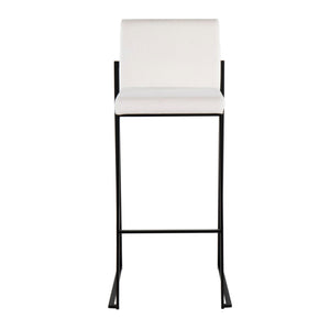 Fuji - Contemporary High Back Barstool Elegant Design
