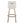 Hannah - Transitional Fixed Height Barstool With Swivel With Round Footrest (Set of 2)