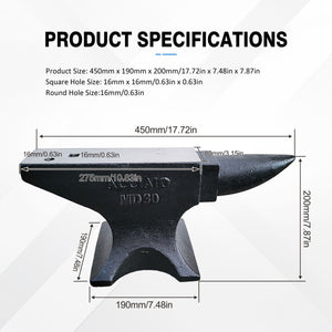 Rugged Round Horn Anvil