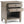 Carlton Bedside Table - Distressed Grey