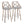 Charlotte - Farmhouse Fixed Height Bar Stool With Round Footrest (Set of 2)