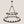 52 Inch Black Wagon Wheel Chandelier, 36-Lights