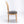 French Style Solid Wood Frame Antique Painting Fabric Rattan Back Dining Chair (Set of 2)