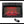 Electric Fireplace Insert Heater With Multicolor Flames, Remote Control - Black