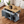 K&K 54inch Large Kitchen Island with Rubber Wood Drop Leaf