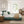 Upholstered Platform Bed Frame With Curved Headboard