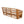 Royal Acacia Patio V Sofa Sectional Set, Beige