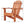 Wooden Kid's Adirondack Chair for Indoor and Outdoor Use