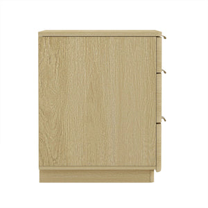 Payton - Nightstand With 3 Drawers - Oak