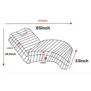 Denise - Accent Chaise With USB Support