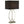 Rectangular Shade Accent Lamp With 3 Way Switch - Silver