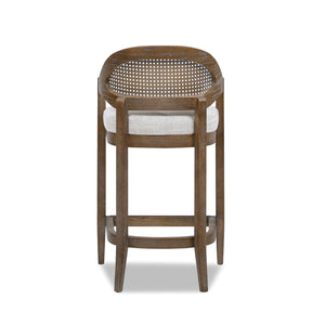 Americana Mid-Century Modern 26" Cane Back Counter Stool