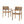 Stamford Dining Chairs Set of 2, Acacia Wood Patio Armchair