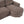 Modern L-Shaped Sectional Sofa With Curved Chaise, USB Ports, And Side Storage Pockets