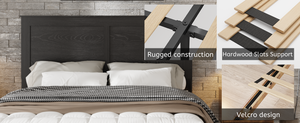 Full Size Wood Platform Bed Frame