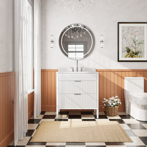 Fully Assembled 36'' Bathroom Vanity