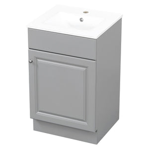 Bathroom Vanity With Sink, Cabinet With Adjustable Shelf