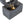 26.77'H Gray Circular Polyresin Outdoor Water Fountain with LED Light