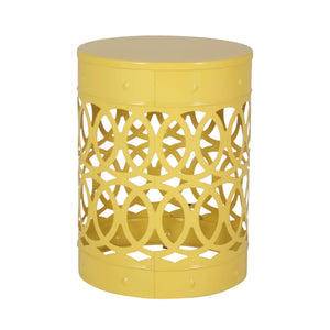 Outdoor Metal Side Table Set of 2