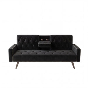 1730 Sofa Bed Armrest with Nail Head Trim
