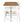 5 Pieces Counter Height Rustic Farmhouse Dining Room Wooden Bar Table Set With 2 Stools And 2 Chairs