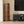 4-Piece Round Coffee Table Set with Sliding Door Storage