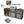 Built-In Outdoor Kitchen LPG Gas Grill 60000 Btu, Drop-In Ice Box With BBQ Tool Set - Silver