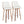 Gianna - Mid Century Modern Fixed Height Barstool With Swivel With Round Footrest (Set of 2)