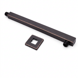 10 Inch Wall Mount Rainfall Square Shower Head, Oil Rubbed Bronze