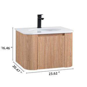 Wall Mounted Bathroom Vanity With Sink