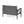 Honolulu Loveseat - Gray / Silver