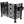 4x2 Ft Metal Air Conditioner Fence with Planter Boxes