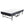 Twin Extra Long Folding Bed For Tall People, Heavy-Duty Rollaway Guest With Memory Foam Mattress - Black