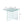 Modern Transparent Tempered Glass Sidetable