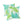 2 Pack Water-Repellent Outdoor Pillow Covers - Tropical Palm Aqua