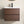 Wall-Mounted Bathroom Vanity, Soft-Close Drawer, Premium Slides - Black Brown