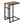 Accent Table, C-Shaped, Contemporary & Modern, Versatile Use
