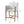 24'' Seat Height Upholstered Counter Stools with Arms for Kitchen Island/Dining Room, Set of 2
