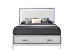 Haiden Queen Storage Bed with LED Lighting