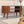 Solid Wood Cortez Chestnut Media Unit, 2 Open Shelves, Nordic Legs