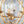 4 Light Metal Chandelier, Hanging Light Fixture With Adjustable Chain For Kitchen, Bulb Not Included - Gold