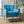 Modern Arm Chair With Tufted Back and Wooden Legs